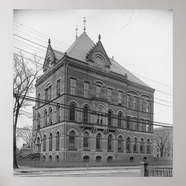 Póster Museu Peabody (Universidade de Yale) (Frente)