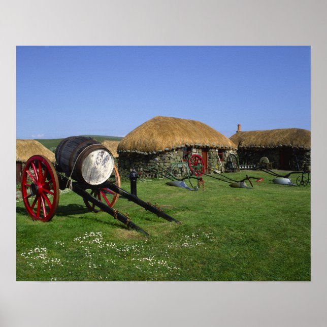 Póster Museu Skye, Kilmuir, Ilha de Skye, Highlands, (Frente)