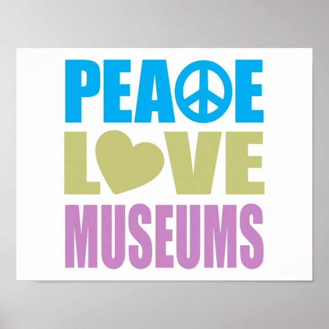 Poster Museus de Paz e Amor (Frente)