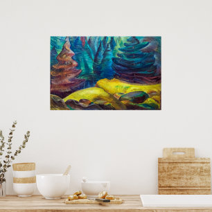 Poster Musgo Amarelo Emily Carr
