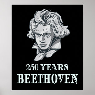 Poster Music - 250 Years Of Ludwig van Beethoven