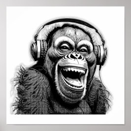 Poster Music Ape
