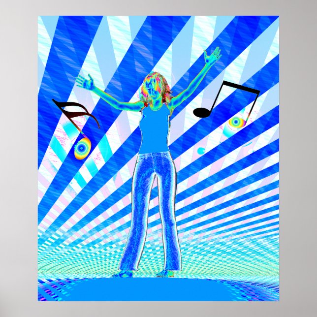 Poster Music Girl (Frente)