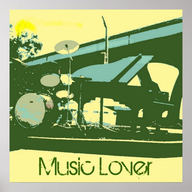 Póster Music Lover (Frente)