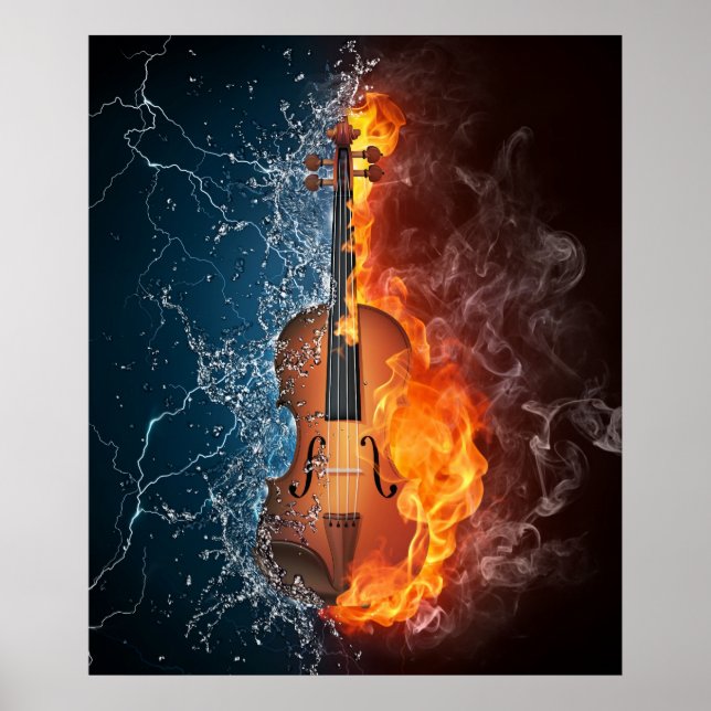 poster "Music Power" (Frente)