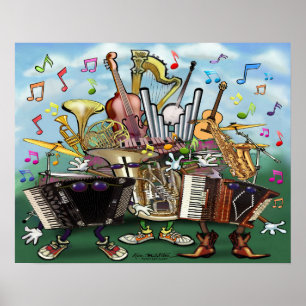 Poster Música