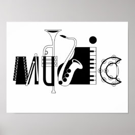 Poster Música