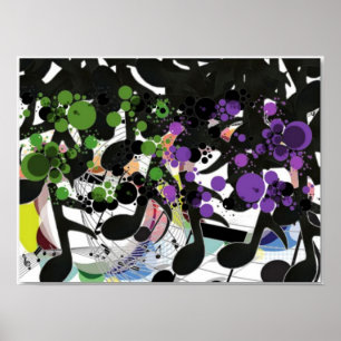 Póster Música