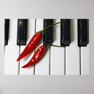 Póster Música afiada