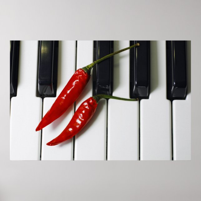 Póster Música afiada (Frente)