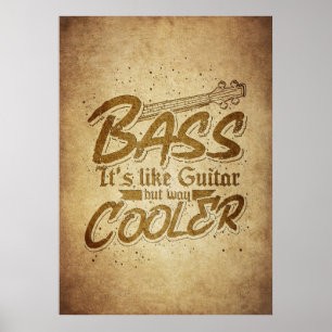 Poster Música Arte É Como Violão