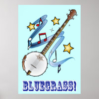 Música Bluegrass com Banjo