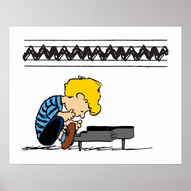 Poster Música Charlie Brown Schroeder (Frente)