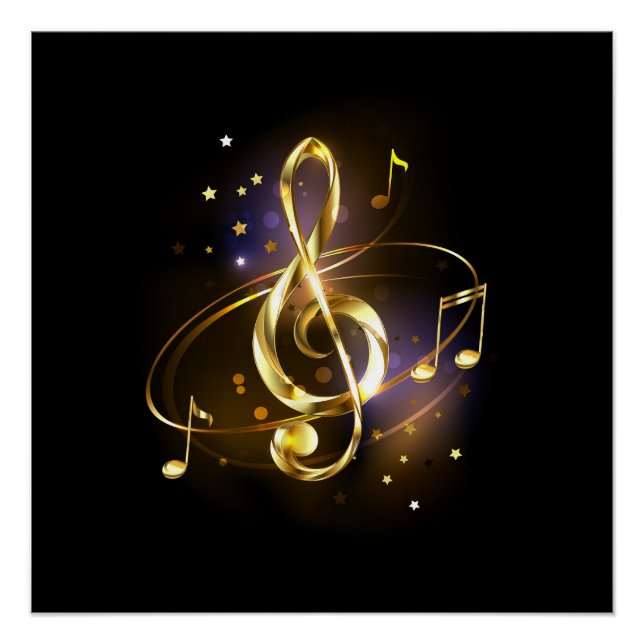 Póster Música Clave de Sol de Ouro (Frente)