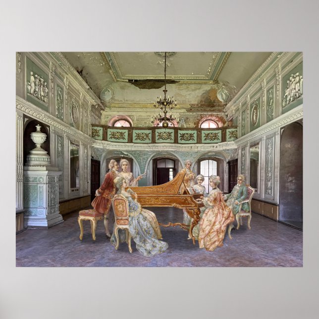 Poster Música congelada (Frente)