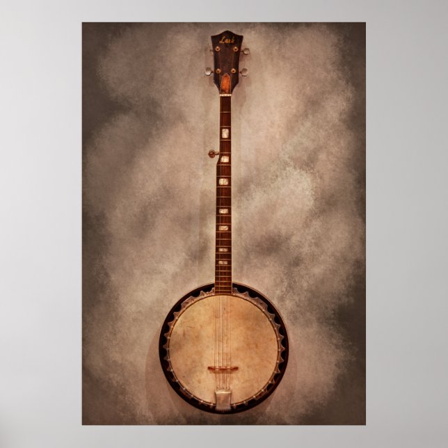 Poster Música - Cordas - Banjo (Frente)