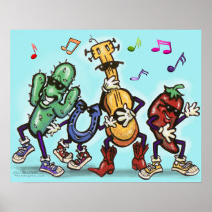 Poster Música country