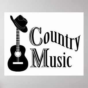 Poster Música country