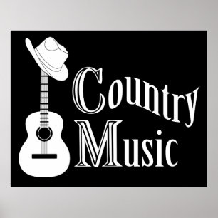 Poster Música country