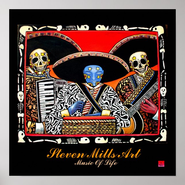 Póster Música Da Vida (Frente)