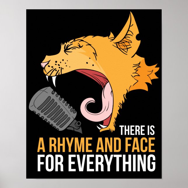 Poster Música de gato (Frente)