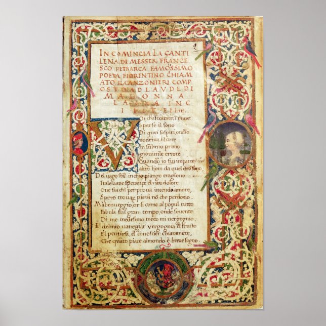 Póster Música de louvor a Laure (Frente)