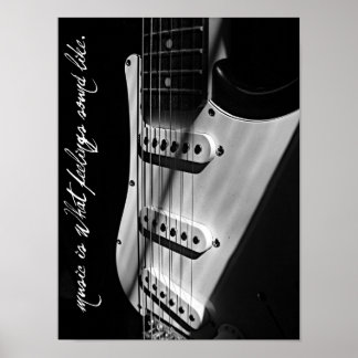 Póster música é como os sentimentos soam