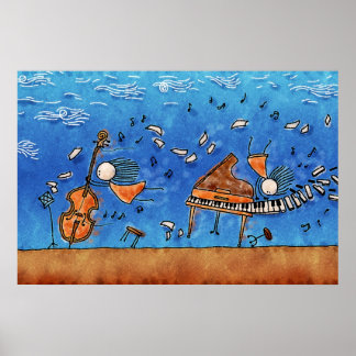 Póster Música é Poder