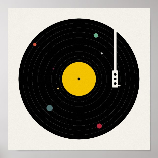 Poster Música em qualquer lugar | Florent Bodart (Frente)