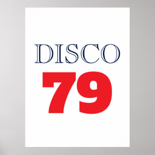 Poster Música Entretenimento Disco 79 Pop Art Retro
