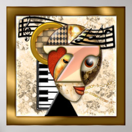 Poster Música Funky