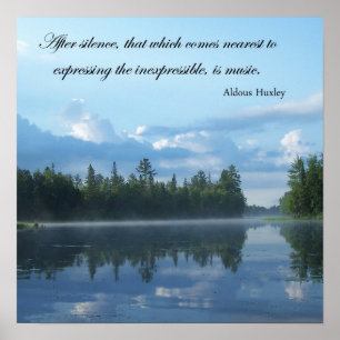 Poster Música Inexpressible