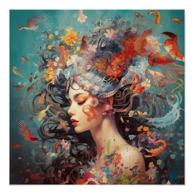 Póster Música me alimenta (Frente)