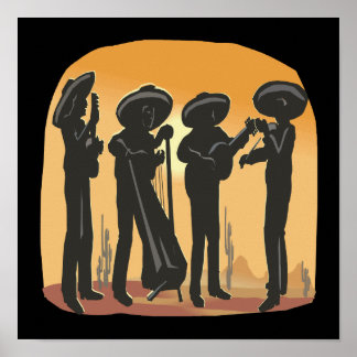 Póster Música mexicana