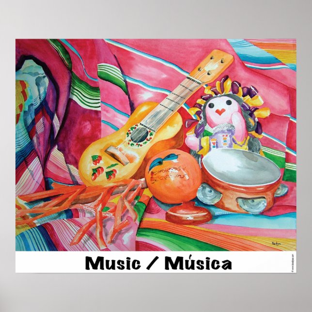 Póster Música/Música (Frente)