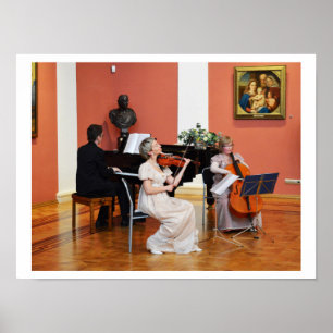 Póster Música no Grand Hall, Rússia