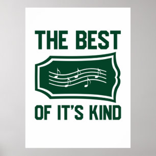 Poster Música O Melhor É Tipo