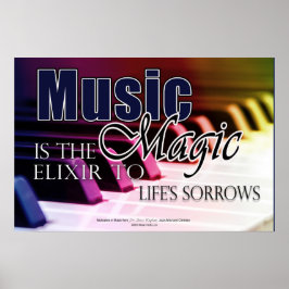 Poster Música Oferece Piano Estudantes - Música