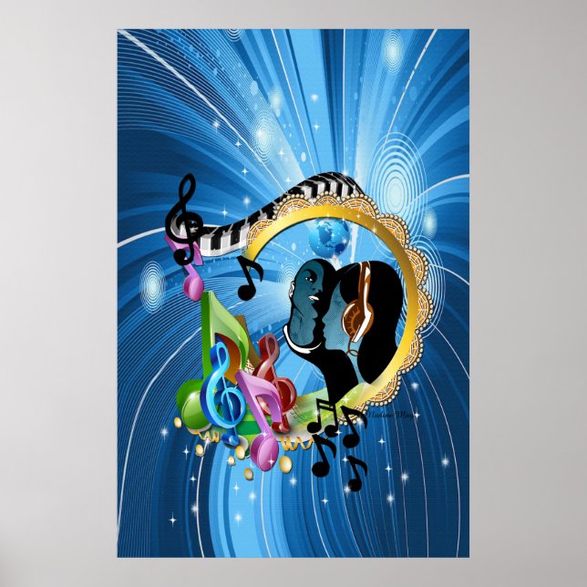 Póster Música para a Alma (Frente)