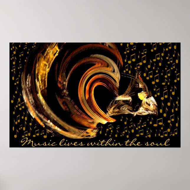 Poster Música para minha alma_Poster_por Elenne Boothe (Frente)