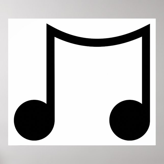 Póster Música Preta (Frente)