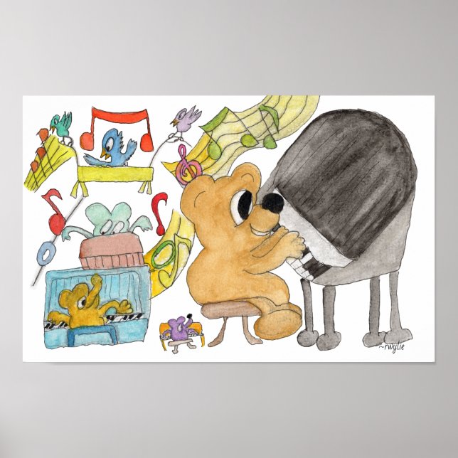 Poster Musical Animals (Frente)