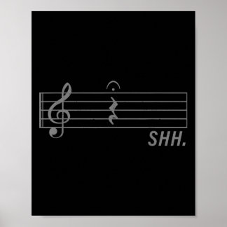 Poster Musical Art For Men Musical Note Musical Musi
