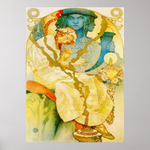 Poster Musical Art Nouveau Vintage