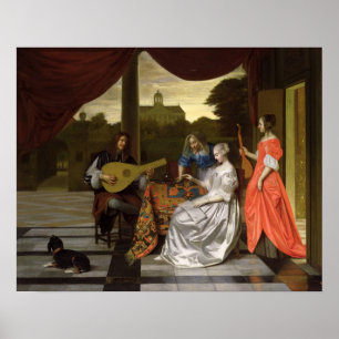 Poster Musical Scene in Amsterdam