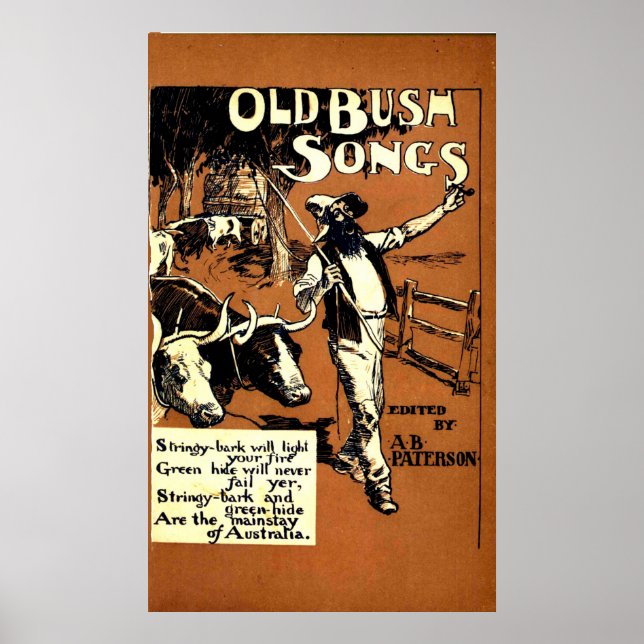 Póster Músicas do velho Bush (Frente)