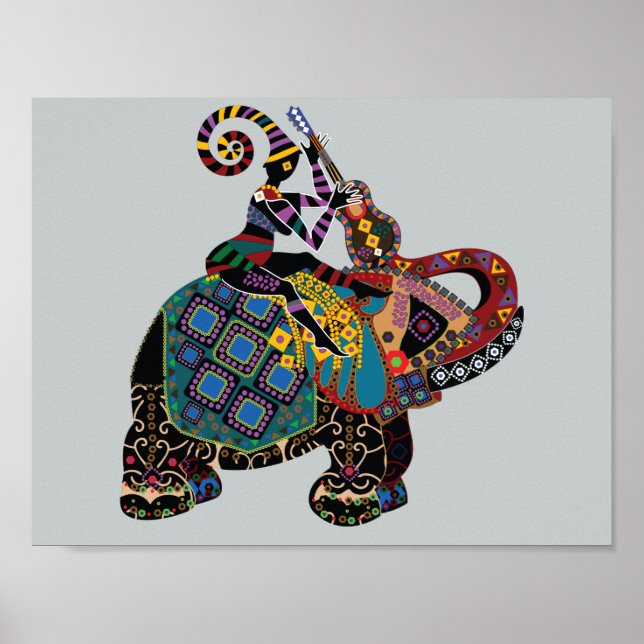 Poster Músico (Frente)