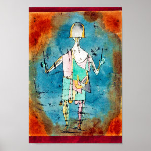 Poster Músico Condutor (Jogador), Klee