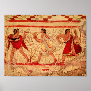 Póster Músicos de Etruscan