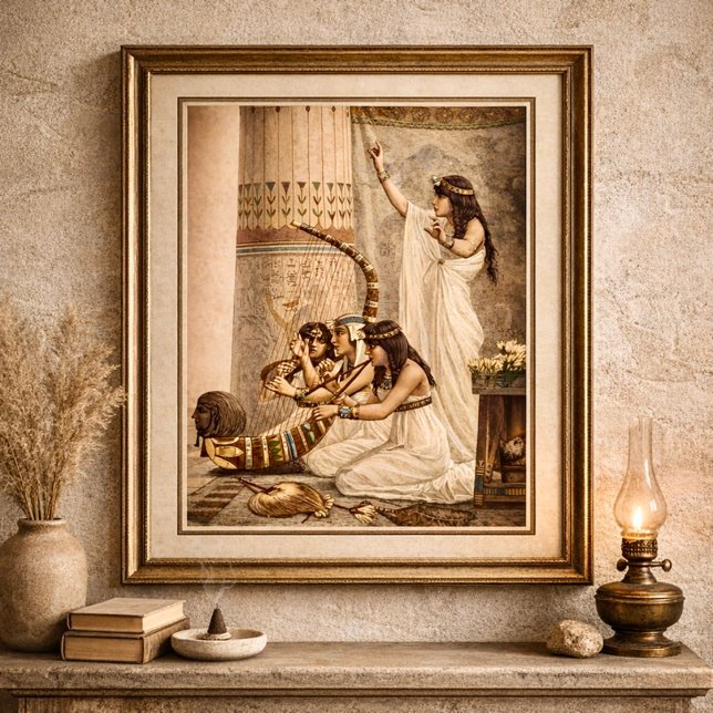 Poster Músicos de Templos do Antigo Egito (Criador carregado)
